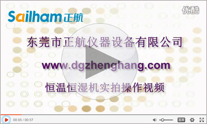 恒溫恒濕試驗(yàn)箱廠家正航實(shí)拍視頻